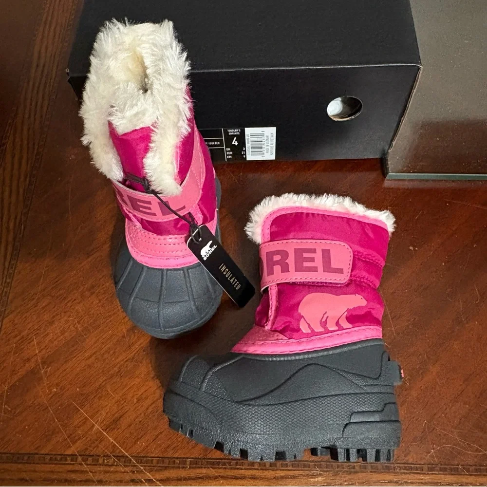 BNIB Sorel Toddler Snow Commander Snow Boots